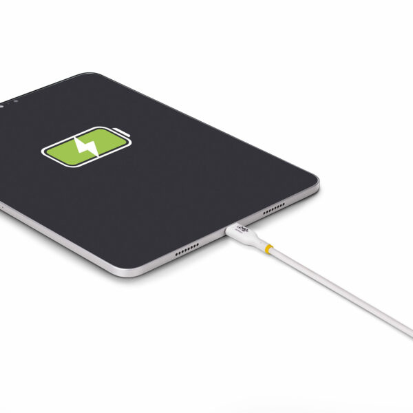 StarTech.com 3m USB-C Laadkabel, Wit, USB-IF Gecertificeerde USB Kabel, 240W PD EPR, USB 2.0 Type-C Laptop Laadkabel, USB-C Data - Afbeelding 7