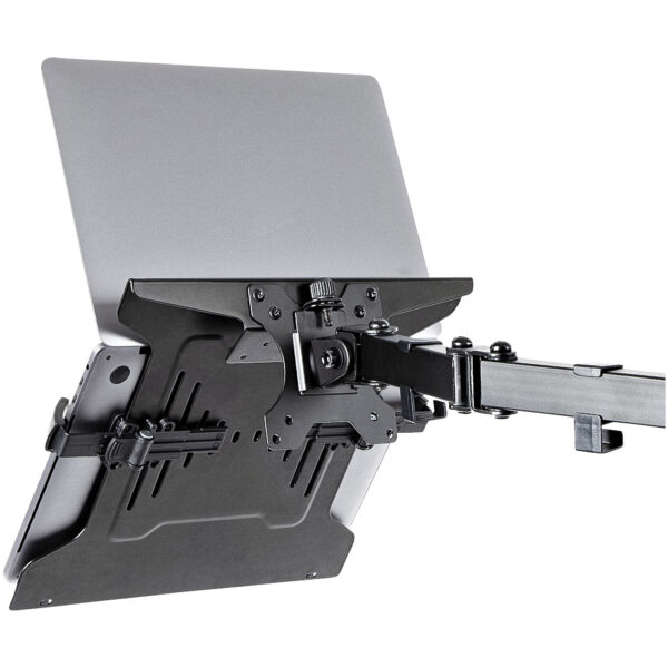 StarTech.com VESA Laptophouder, Verstelbare Notebook Tray voor Monitorarm (4.5kg), 75x75 & 100x100 VESA Montagegaten, Geventilee - Afbeelding 5