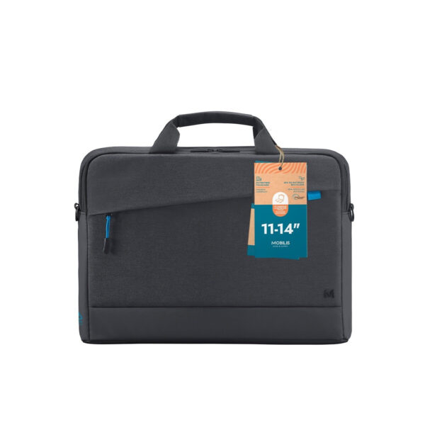 Mobilis 025027 laptoptas 35,6 cm (14") Aktetas Zwart - Afbeelding 4