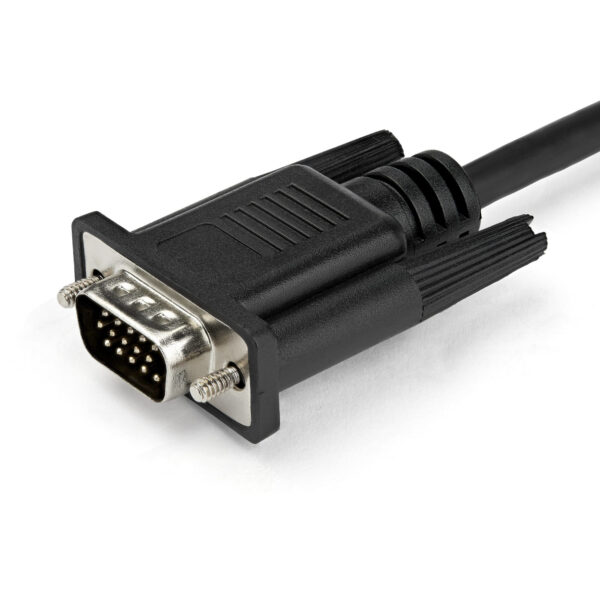 StarTech.com 1m USB C naar VGA Kabel, 1920x1200/1080p USB Type C naar VGA Video Active Adapter Kabel, Thunderbolt 3 Compatibel, - Afbeelding 3
