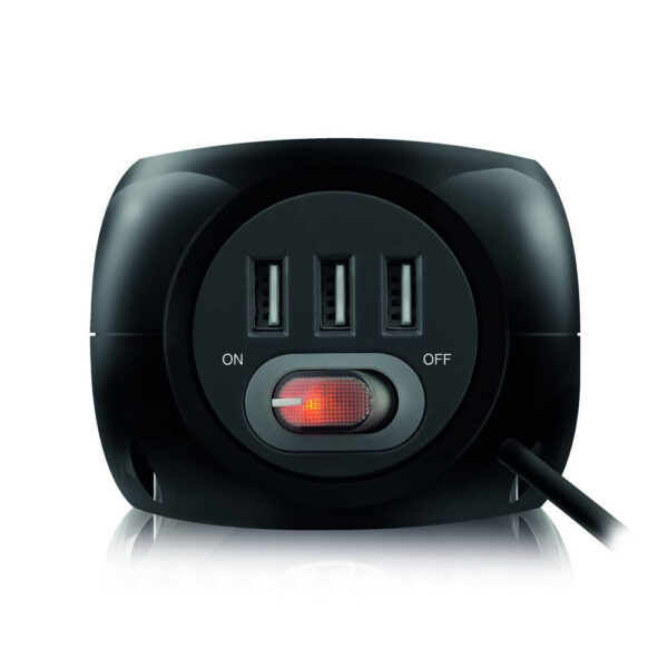 ACT Stekkerdoos cube met 3 stopcontacten, USB-A-poorten, 1,5m - Afbeelding 8