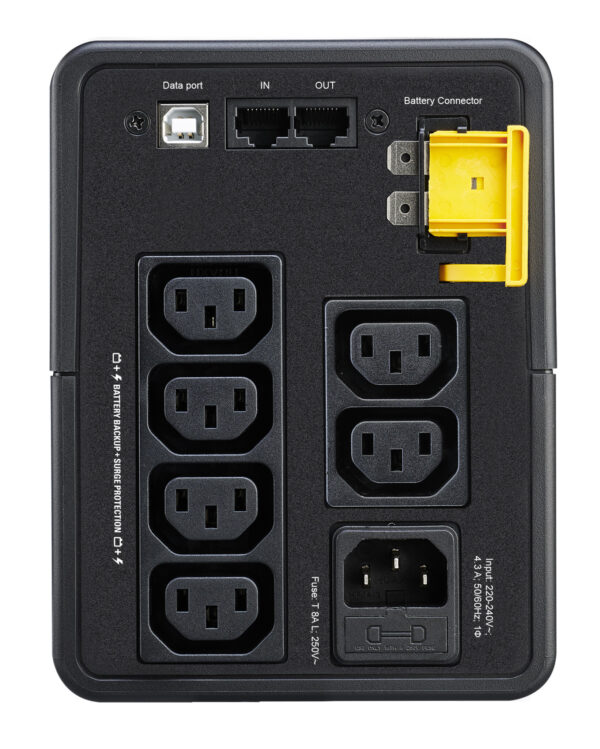 APC Back-UPS BX950MI Noodstroomvoeding - 950VA, 6x C13, USB - Afbeelding 2