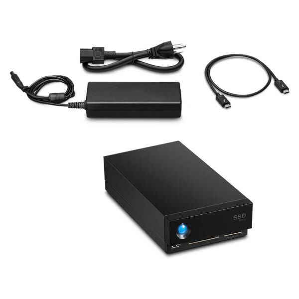 LaCie 1big Dock Pro Thunderbolt technologie 4 TB USB Type-A 3.2 Gen 1 (3.1 Gen 1) Zwart - Afbeelding 11