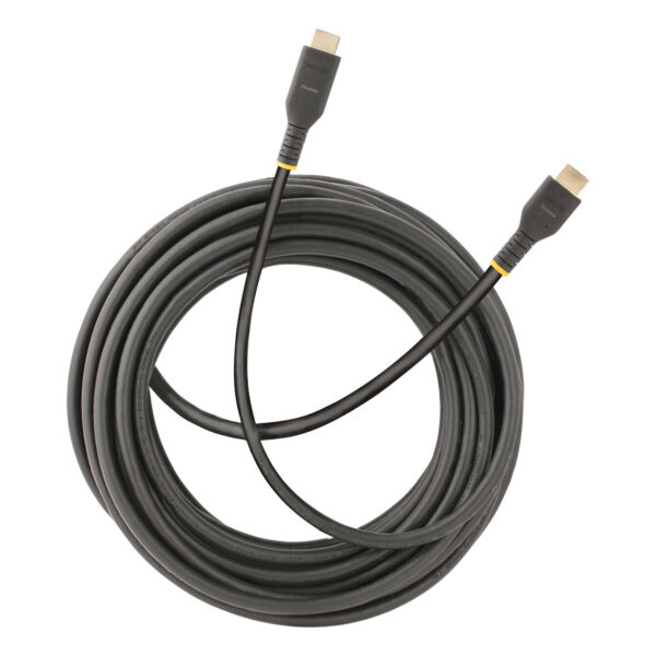 StarTech.com 10m Actieve HDMI Kabel met Ethernet - HDMI 2.0 4K 60Hz UHD - Robuuste HDMI Kabel met Aramidevezels - Duurzame High - Afbeelding 2