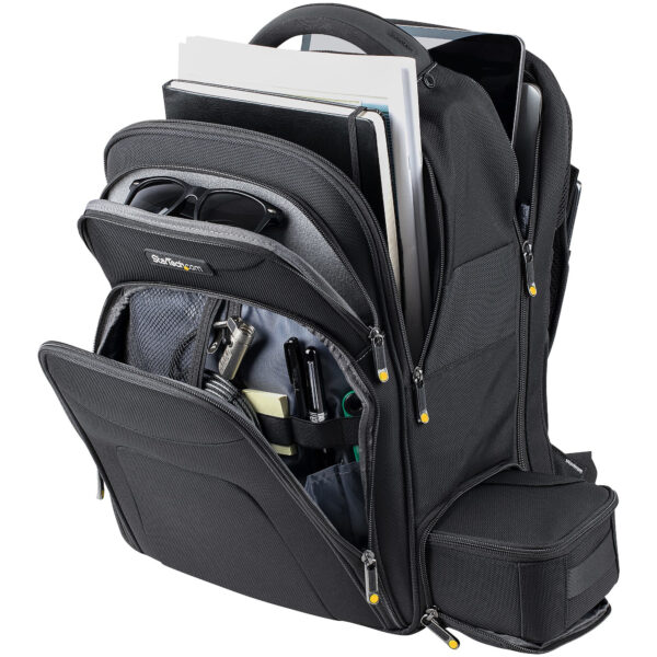 StarTech.com NTBKBAG156 laptoptas 39,6 cm (15.6") Rugzak Zwart - Afbeelding 5