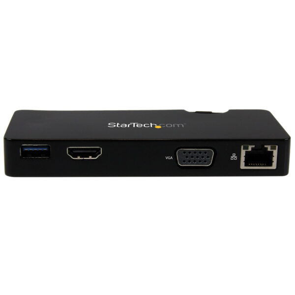 StarTech.com Reis docking station voor laptops - HDMI of VGA - USB 3.0 - Afbeelding 4
