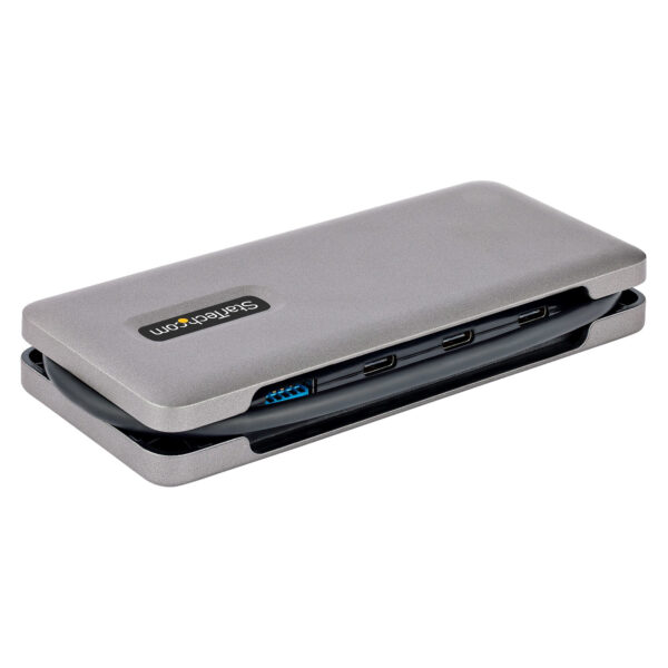 StarTech.com 4-Port USB-C Hub, 1x USB-A & 3x USB-C Ports, USB 3.1 10Gbps, Bus Powered USB Hub, USB Type C Hub met 25cm Wrap-Arou - Afbeelding 4