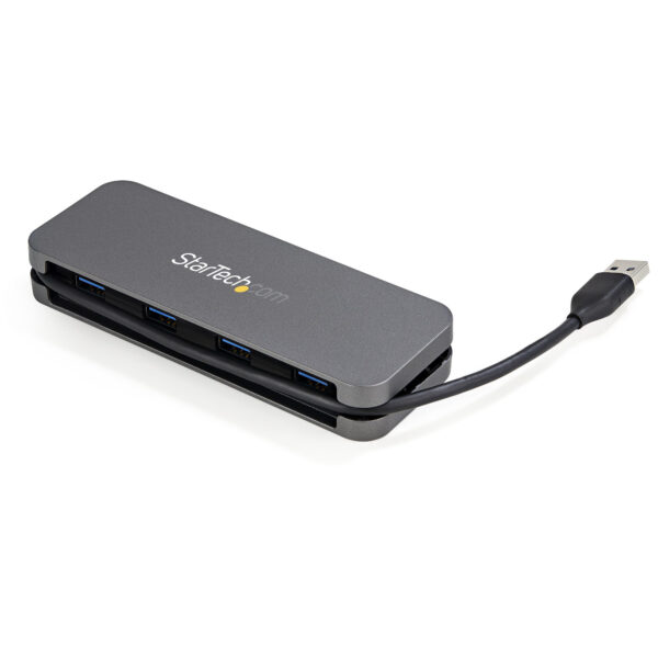 StarTech.com 4 Port USB 3.0 Hub - USB-A naar 4x USB-A - SuperSpeed 5Gbps Mini USB 3.2 Gen 1 Type-A Hub - USB Busgevoed - Laptop/ - Afbeelding 4
