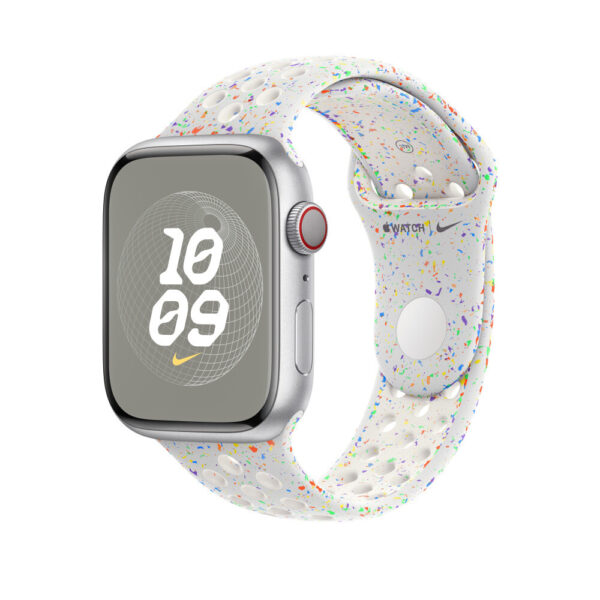 Apple MUV03ZM/A slimme draagbare accessoire Band Wit Aluminium, Fluorelastomeer - Afbeelding 2