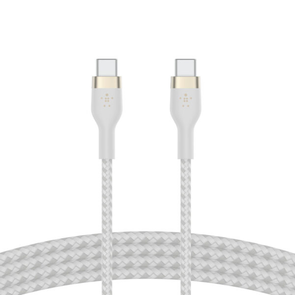 Belkin BOOST↑CHARGE PRO Flex USB-kabel USB 2.0 3 m USB C Wit - Afbeelding 3