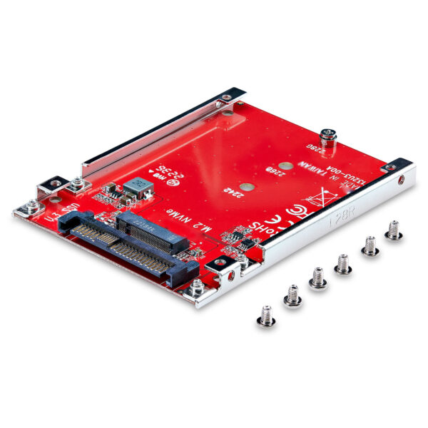 StarTech.com M.2 naar U.3 Adapter voor M.2 NVMe SSDs, PCIe M.2 Schijf naar 2.5inch U.3 (SFF-TA-1001) Host Adapter/Converter, TAA - Afbeelding 9