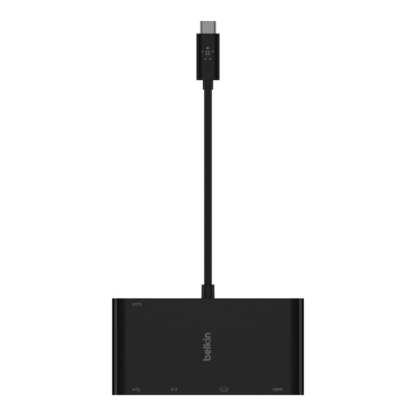 Belkin AVC004BTBK laptop dock & poortreplicator USB 3.2 Gen 1 (3.1 Gen 1) Type-C Zwart - Afbeelding 4