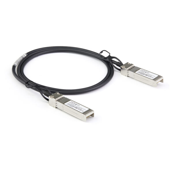 StarTech.com Dell EMC DAC-SFP-10G-1M compatibel - SFP+ Direct Attach kabel - Twinax - SFP+ koper kabel DAC passief 10 Gbps - Afbeelding 3