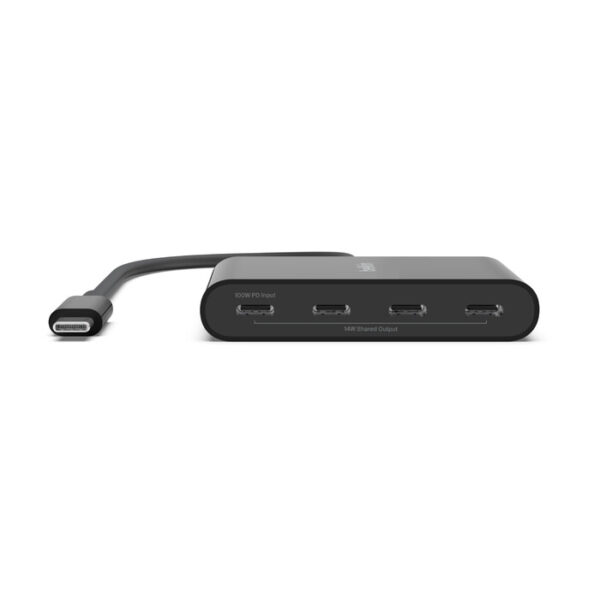 Belkin AVC018BTBK interface hub USB Type-C 10000 Mbit/s Zwart - Afbeelding 5