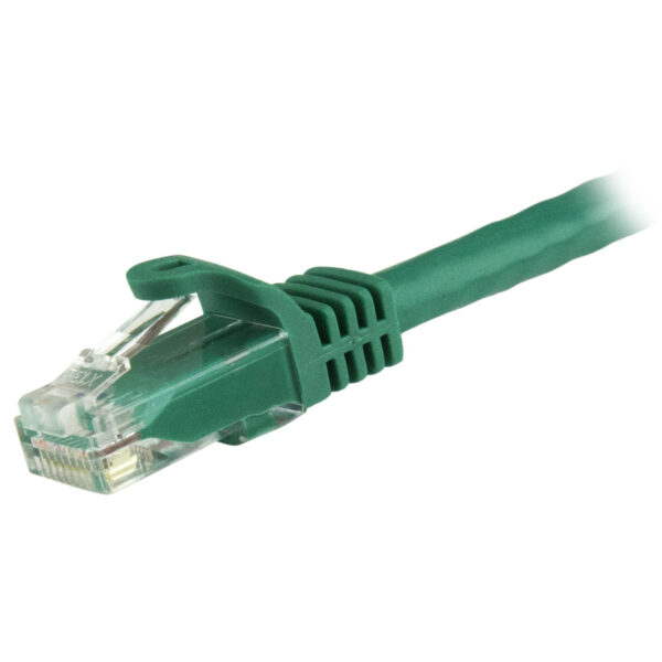 StarTech.com 15m RJ45 UTP Cat6 Gigabit Netwerkkabel zonder Uitsteeksels Groen - Afbeelding 2