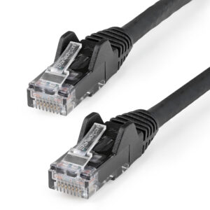 StarTech.com N6LPATCH3MBK netwerkkabel Zwart 3 m Cat6 U/UTP (UTP)