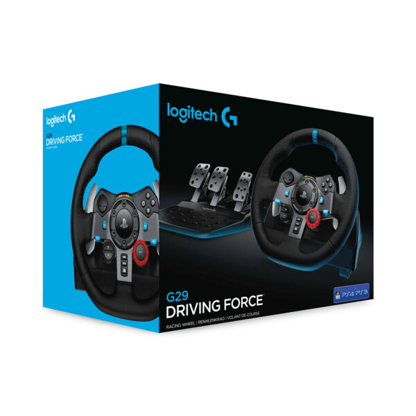 Logitech G G29 Driving Force Zwart USB 2.0 Stuurwiel + pedalen Analoog PC, PlayStation 4, PlayStation 5, Playstation 3 - Afbeelding 14
