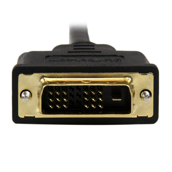 StarTech.com 2m Mini HDMI naar DVI Kabel, DVI-D naar HDMI Kabel (1920x1200p), 19 Pin HDMI Mini Male naar DVI-D Male, Digital Mon - Afbeelding 2