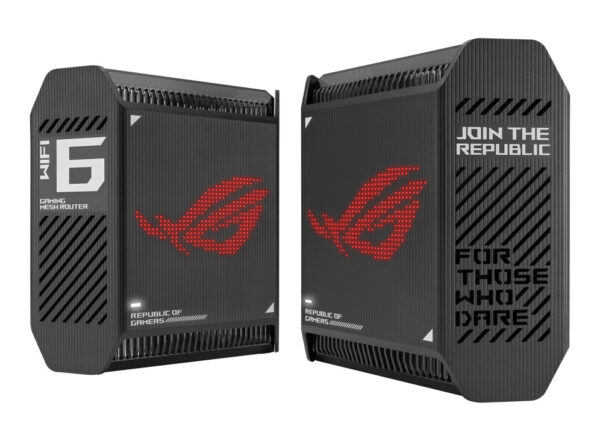 ASUS ROG Rapture GT6 (B-2-PK) Tri-band (2.4 GHz / 5 GHz / 5 GHz) Wi-Fi 6 (802.11ax) Zwart 4 Intern - Afbeelding 3