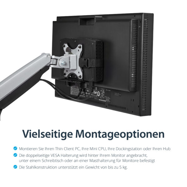 StarTech.com Thin Client houder - VESA montage steun - Afbeelding 10