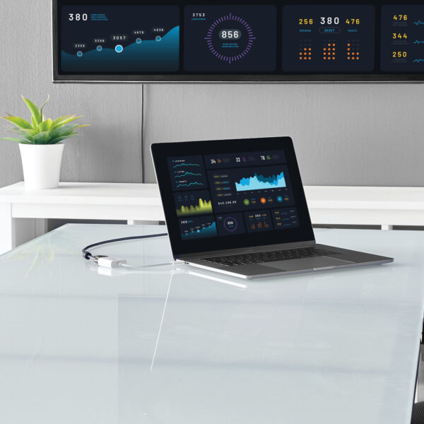 StarTech.com USB-C naar VGA adapter wit - Afbeelding 2