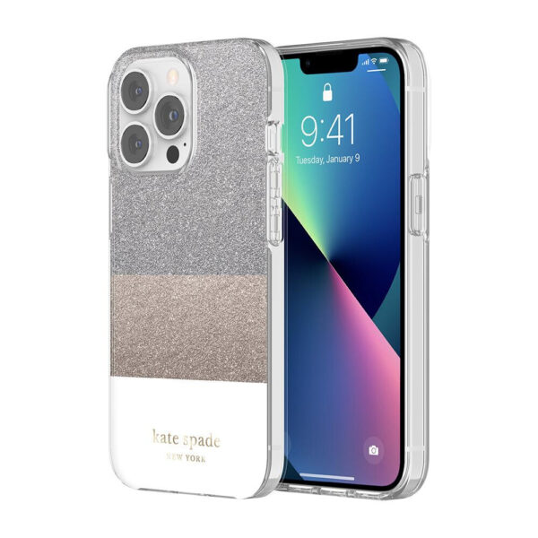 Incipio kate spade mobiele telefoon behuizingen 15,5 cm (6.1") Hoes Bruin, Zilver, Wit - Afbeelding 2