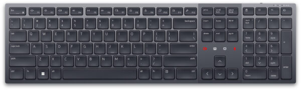 DELL KB900 toetsenbord Kantoor RF-draadloos + Bluetooth AZERTY Belgisch Grafiet - Afbeelding 2