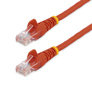 StarTech.com Cat5e Ethernet netwerkkabel met snagless RJ45 connectors UTP kabel 10m rood
