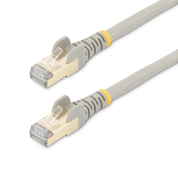 StarTech.com 1m grijs Cat6a Ethernet netwerkkabel shielded (STP) Cat6a patchkabel Cat 6a - Afbeelding 2