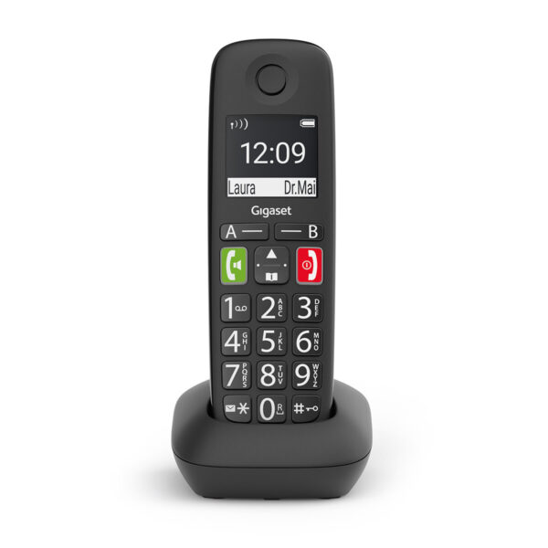 Gigaset E290HX Analoge-/DECT-telefoon Nummerherkenning Zwart - Afbeelding 2