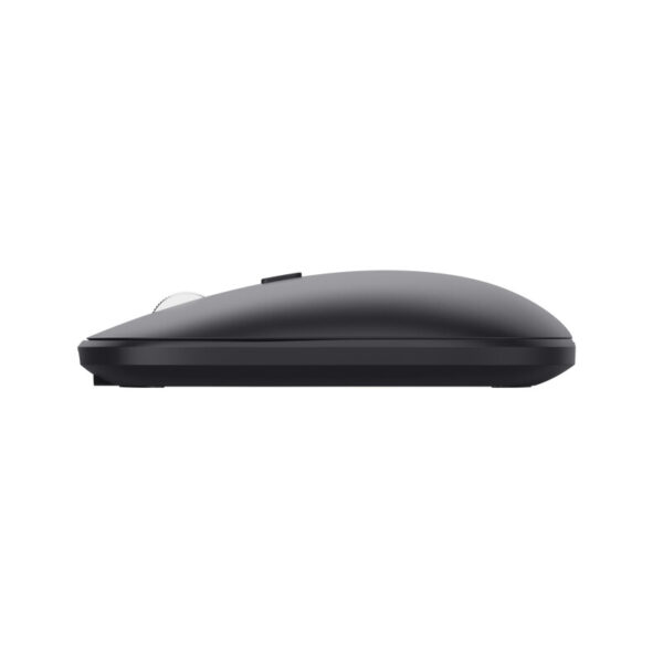 Trust Lyra toetsenbord Inclusief muis Kantoor RF-draadloos + Bluetooth AZERTY Belgisch Zwart - Afbeelding 3