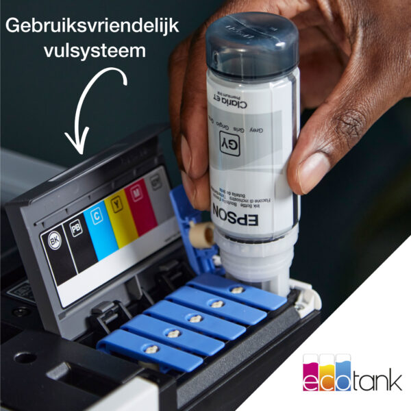 Epson EcoTank ET-8500 A4 Wi-Fi-fotoprinter met inkttank - Afbeelding 10