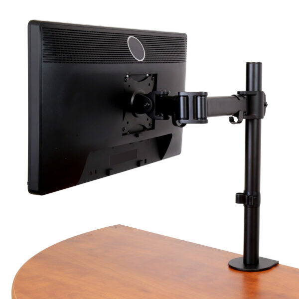 StarTech.com Monitor Arm voor VESA Scherm tot 34" (8kg), Scharnierende Monitorsteun met Verticale Arm voor Enkel Scherm, Verstel - Afbeelding 3