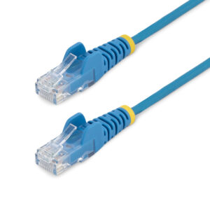 StarTech.com 1.5 m CAT6 netwerkkabel RJ45 connector blauw