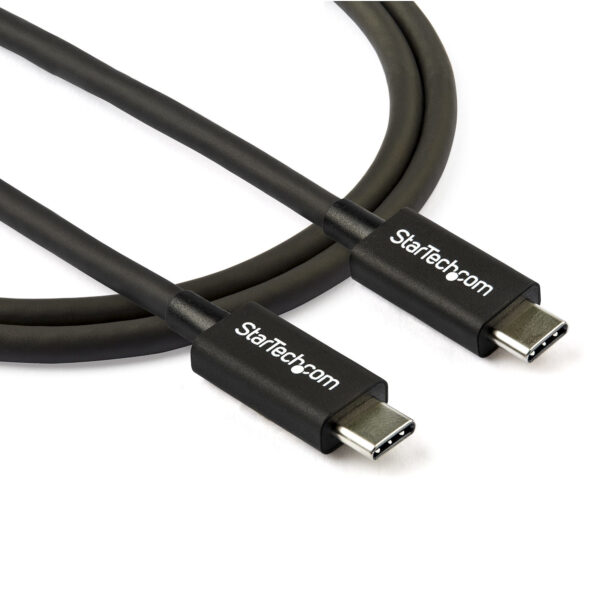 StarTech.com 80cm Thunderbolt 3 Kabel, 20Gbps, 100W PD, 4K/5K, Thunderbolt Gecertificeerd, Thunderbolt 4/USB 3.2/DisplayPort Com - Afbeelding 3