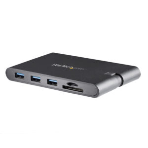 StarTech.com USB-C Multiport Adapter - USB Type-C 8-in-1 Mini Dock met HDMI 4K of VGA 1080p - 100W Power Delivery Passthrough, 3