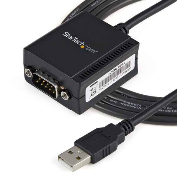 StarTech.com 1-poort FTDI USB naar RS232 Seriële Adapter Verloopkabel met COM-behoud - Afbeelding 3