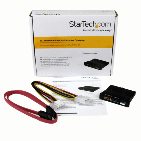 StarTech.com Bi-Directionele SATA IDE Adapter Converter - Afbeelding 2