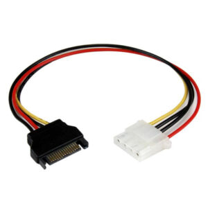 StarTech.com 30 cm SATA-naar-LP4-voedingskabeladapter F/M