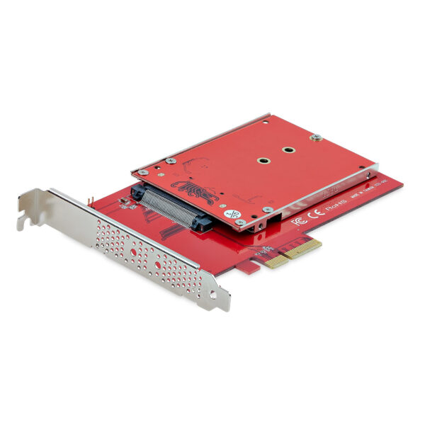 StarTech.com M.2 naar U.3 Adapter voor M.2 NVMe SSDs, PCIe M.2 Schijf naar 2.5inch U.3 (SFF-TA-1001) Host Adapter/Converter, TAA - Afbeelding 6