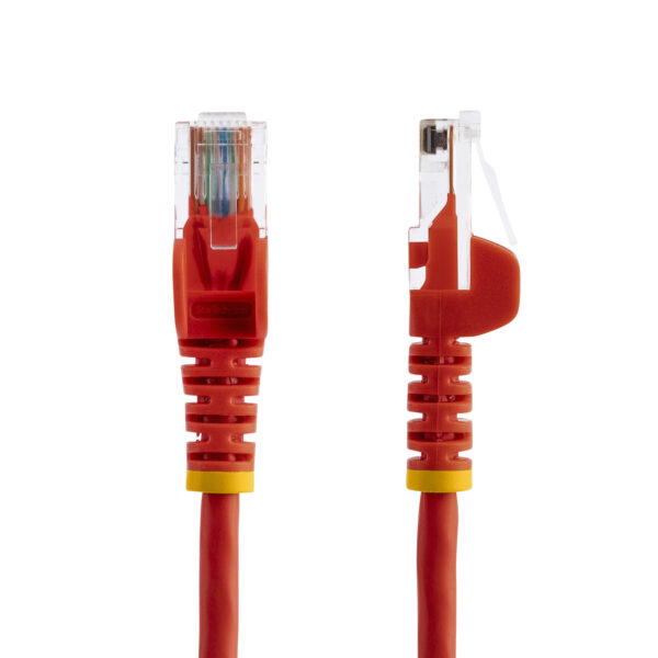 StarTech.com Cat5e Ethernet netwerkkabel met snagless RJ45 connectors UTP kabel 5m rood - Afbeelding 2