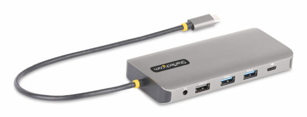 StarTech.com USB-C Triple Monitor Multiport Adapter, 5Gbps, Dual 4K 60Hz + 4K 30Hz HDMI & DisplayPort, 4-Port USB Hub, 100W PD P - Afbeelding 3