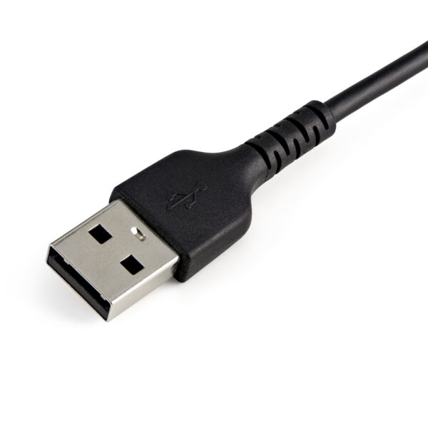 StarTech.com Premium USB-A naar Lightning Kabel 30cm Zwart - USB Type A naar Lightning Charge & Sync Oplaadkabel - Verstevigd me - Afbeelding 5