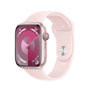 Apple Watch Series 9 45 mm Digitaal 396 x 484 Pixels Touchscreen 4G Roze Wifi GPS