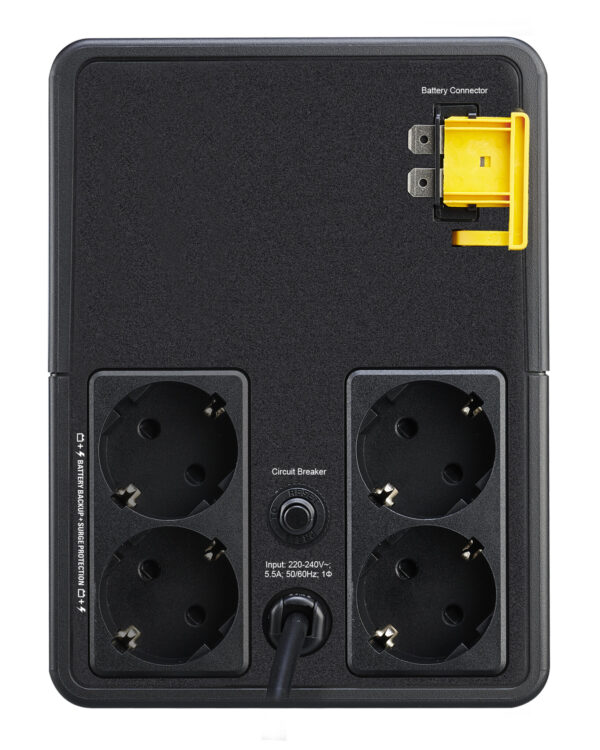 APC Back-UPS BVX1200LI-GR Noodstroomvoeding - 1200VA, 4x stopcontact - Afbeelding 2