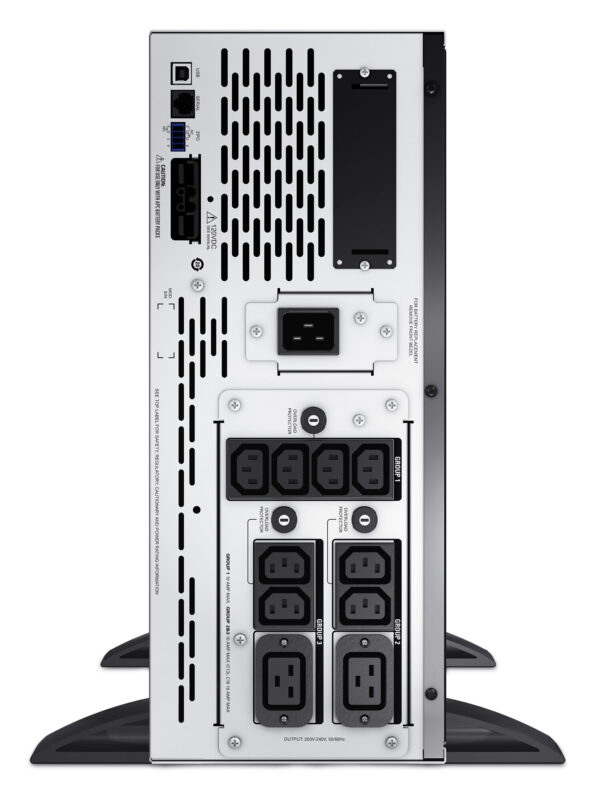 APC Smart-UPS X SMX2200HV - 2200VA, 8x C13, 2x C19 uitgang, USB, uitbreidbare runtime, short depth - Afbeelding 6