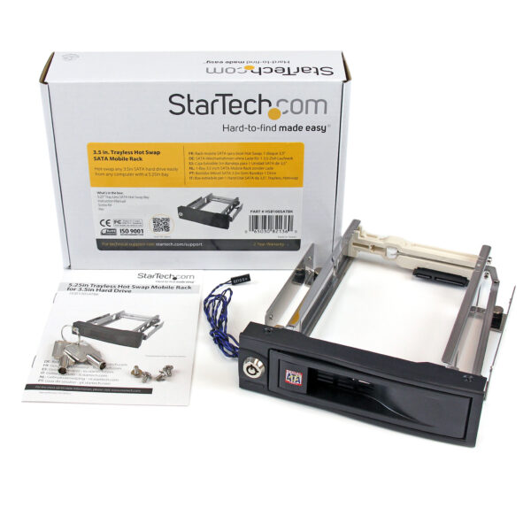 StarTech.com 5,25 inch Hot-Swappable Mobile Rack voor 3,5 inch Harde Schijf - Afbeelding 6