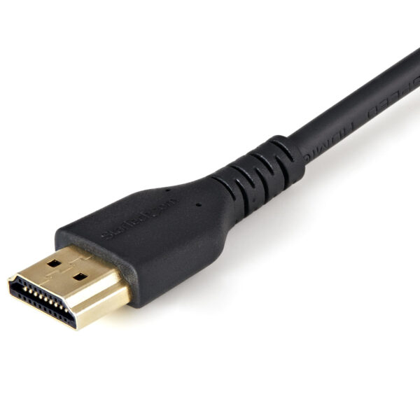 StarTech.com HDMM2MLS HDMI kabel 2 m HDMI Type A (Standaard) Zwart - Afbeelding 4