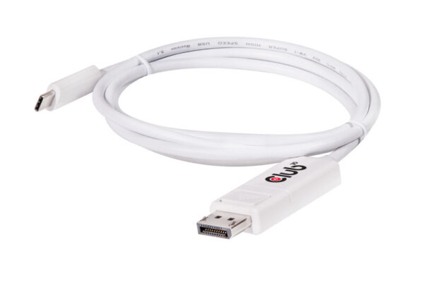 CLUB3D USB 3.1 Type C Cable to DisplayPort 1.2 UHD Adapter - Afbeelding 4