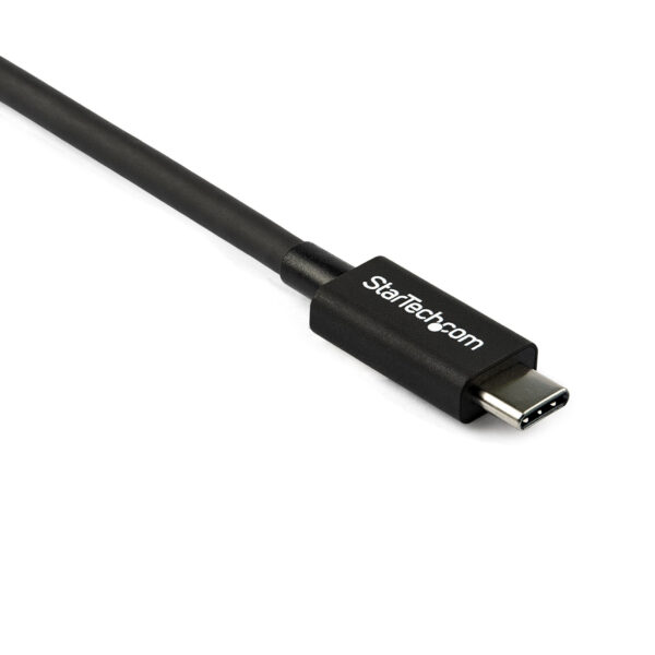 StarTech.com 80cm Thunderbolt 3 Kabel, 20Gbps, 100W PD, 4K/5K, Thunderbolt Gecertificeerd, Thunderbolt 4/USB 3.2/DisplayPort Com - Afbeelding 4